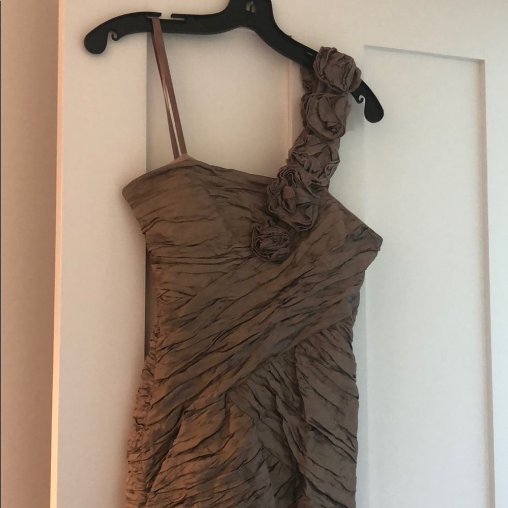 BCBG Maxazaria gold dress size 4